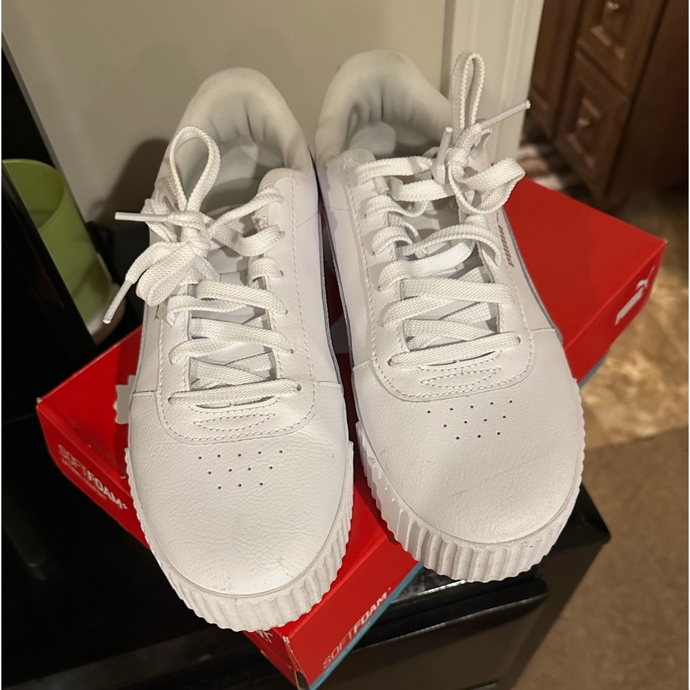 White Puma size 10 women